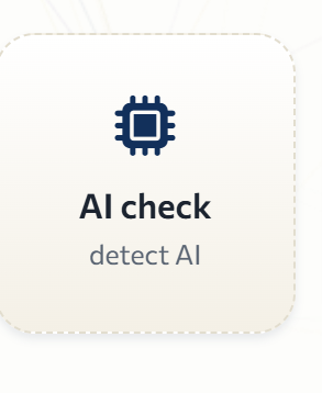 AI check